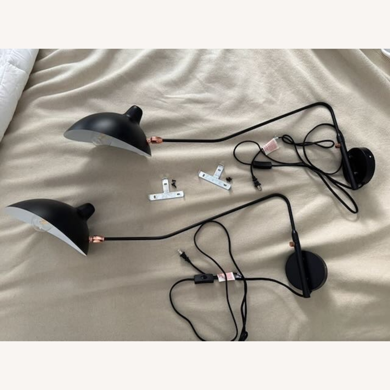 Article Leap Black Metal Wall Lamp - image-2