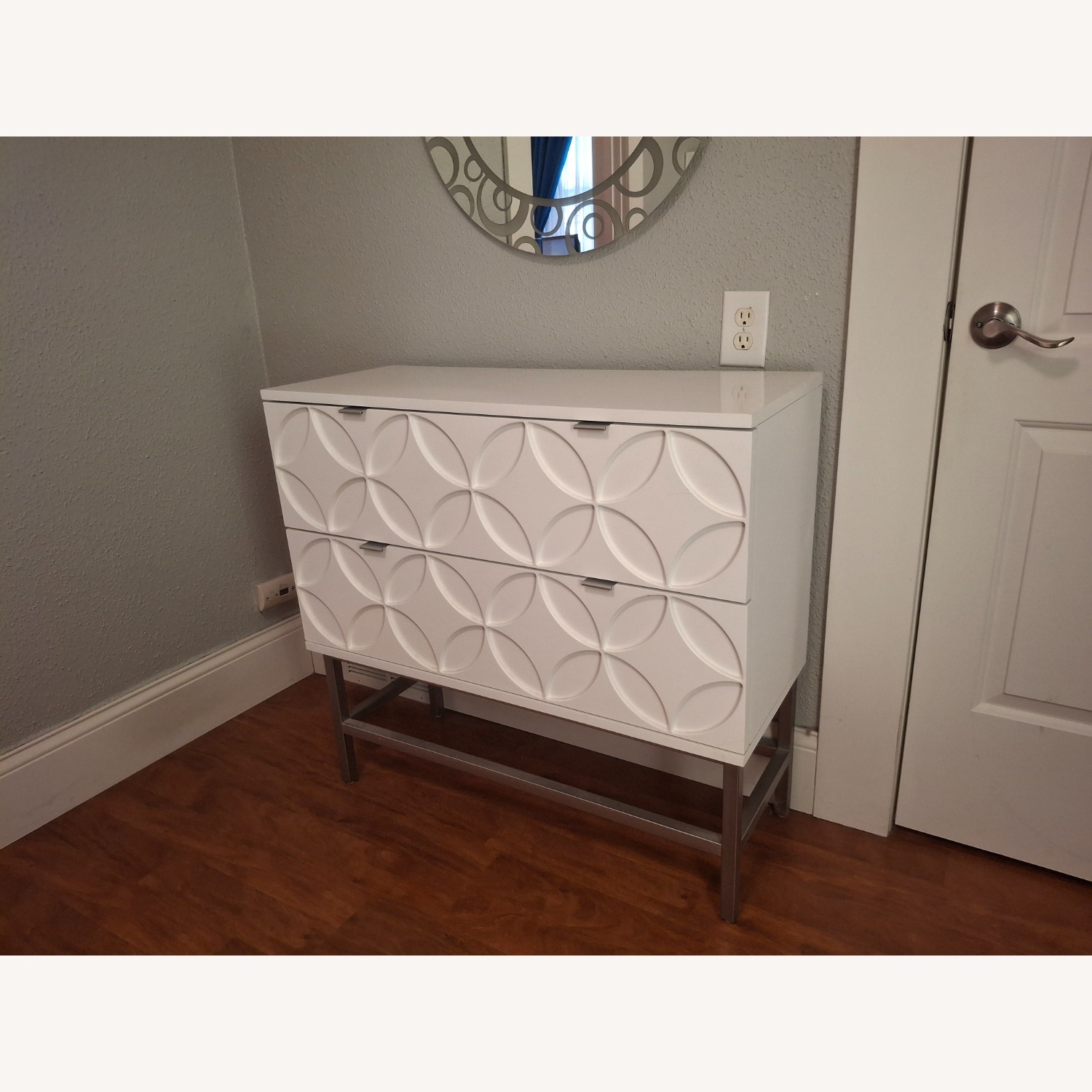 Elegant White Wood Dresser - image-2
