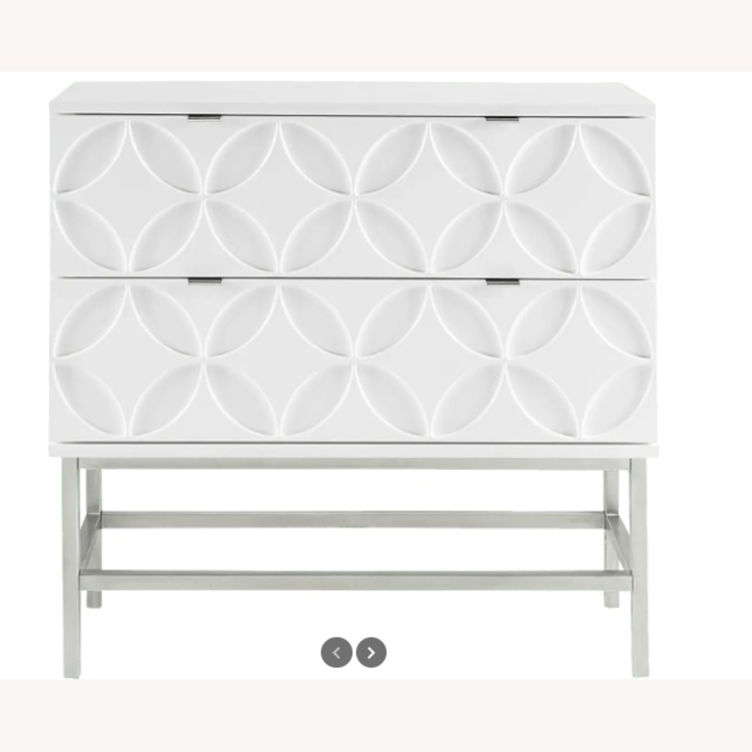 Elegant White Wood Dresser - image-5