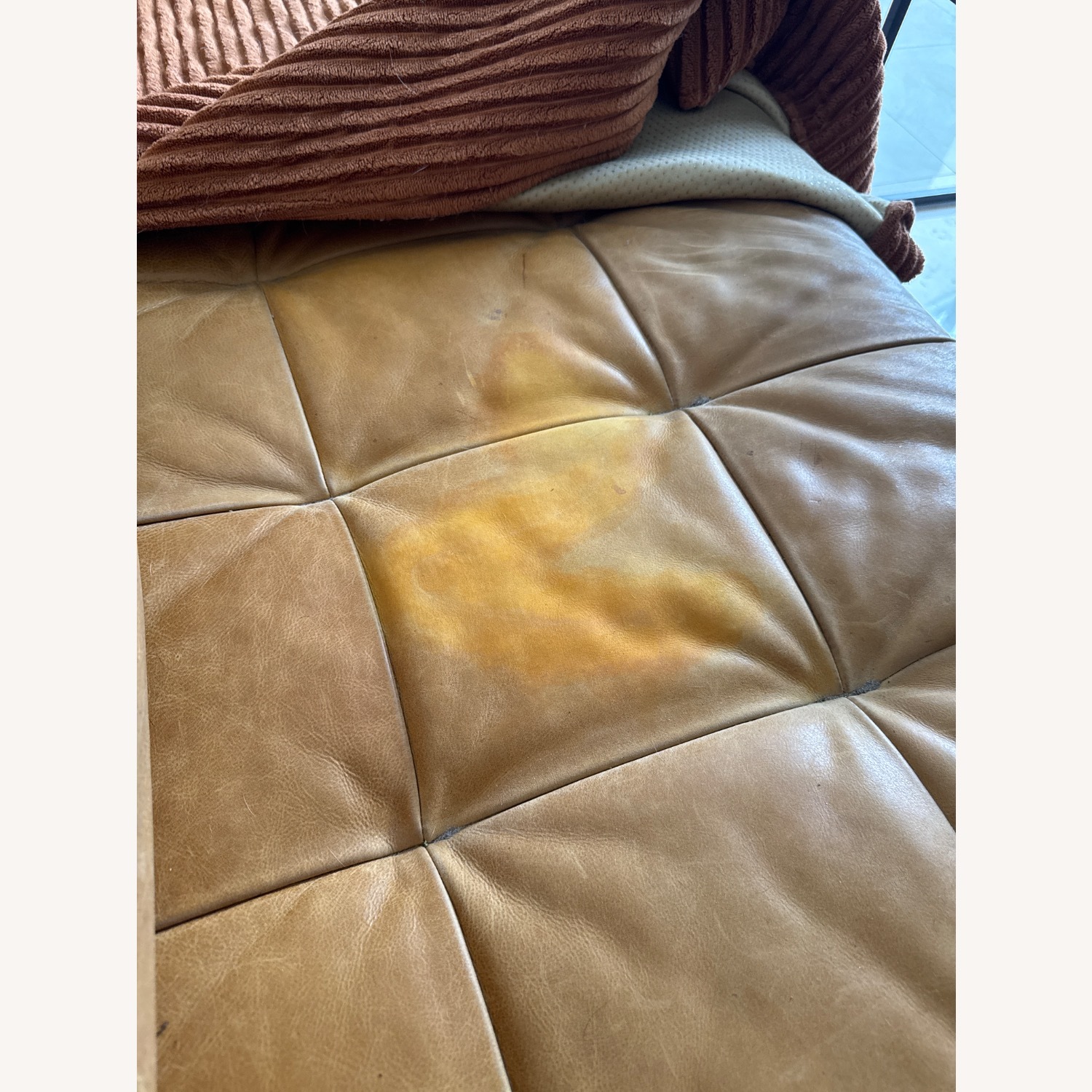 Joybird Briar Natural Leather 3+ Seater Sofa - image-5