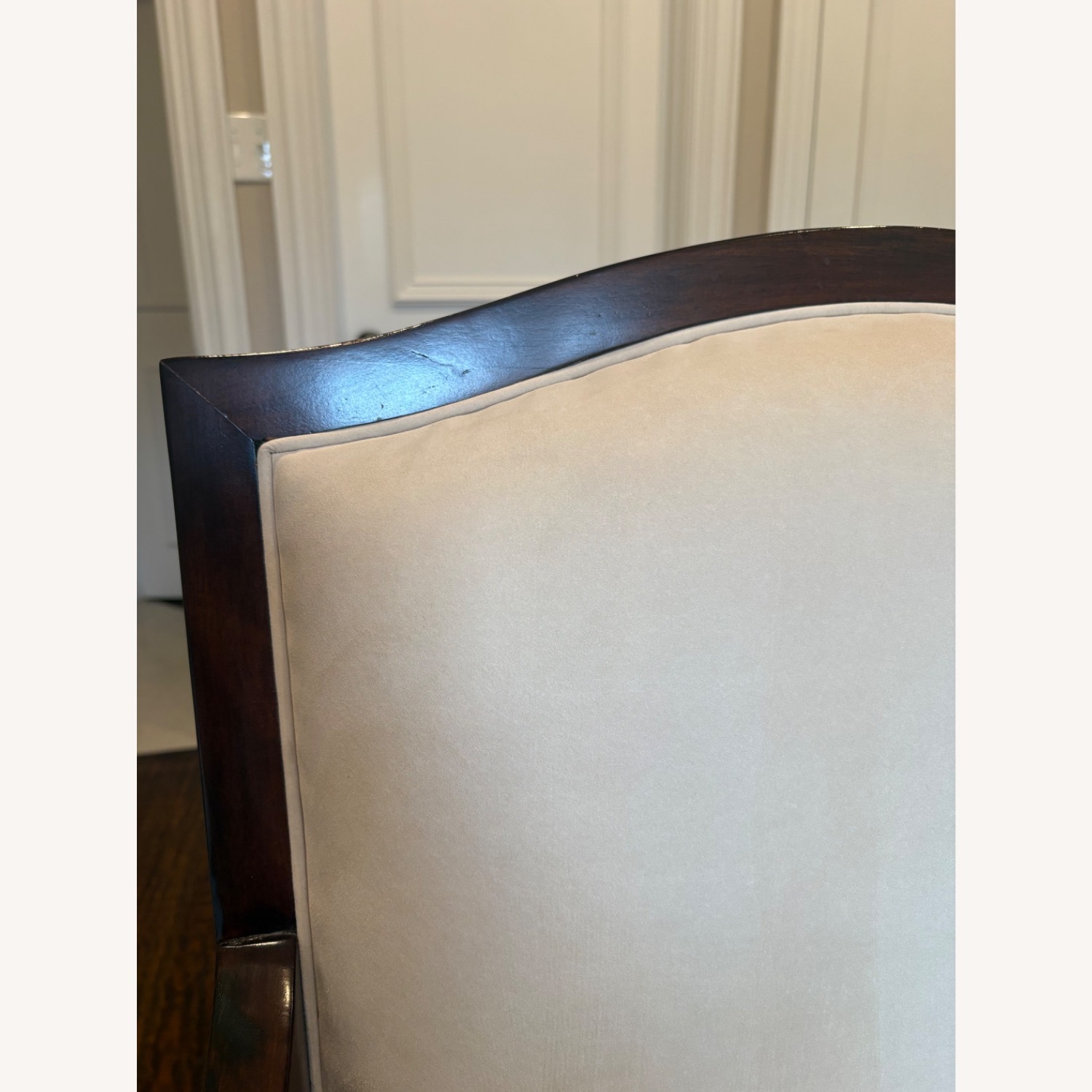 Kreiss Aria Natural Fabric Accent Chairs - image-4