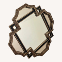 Raymour & Flanigan Black Wall Mirror