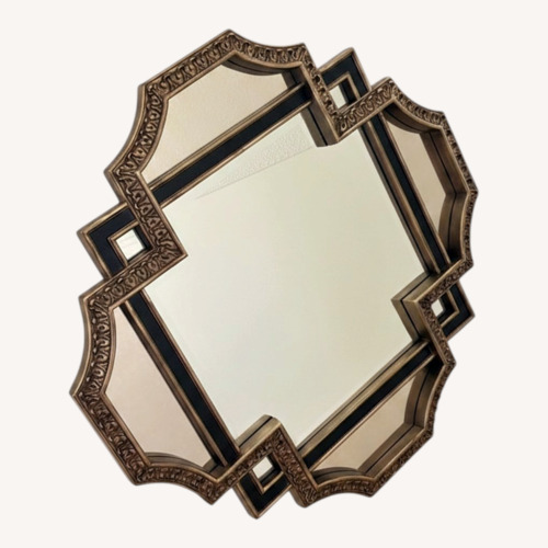 Used Raymour & Flanigan Black Wall Mirror for sale on AptDeco