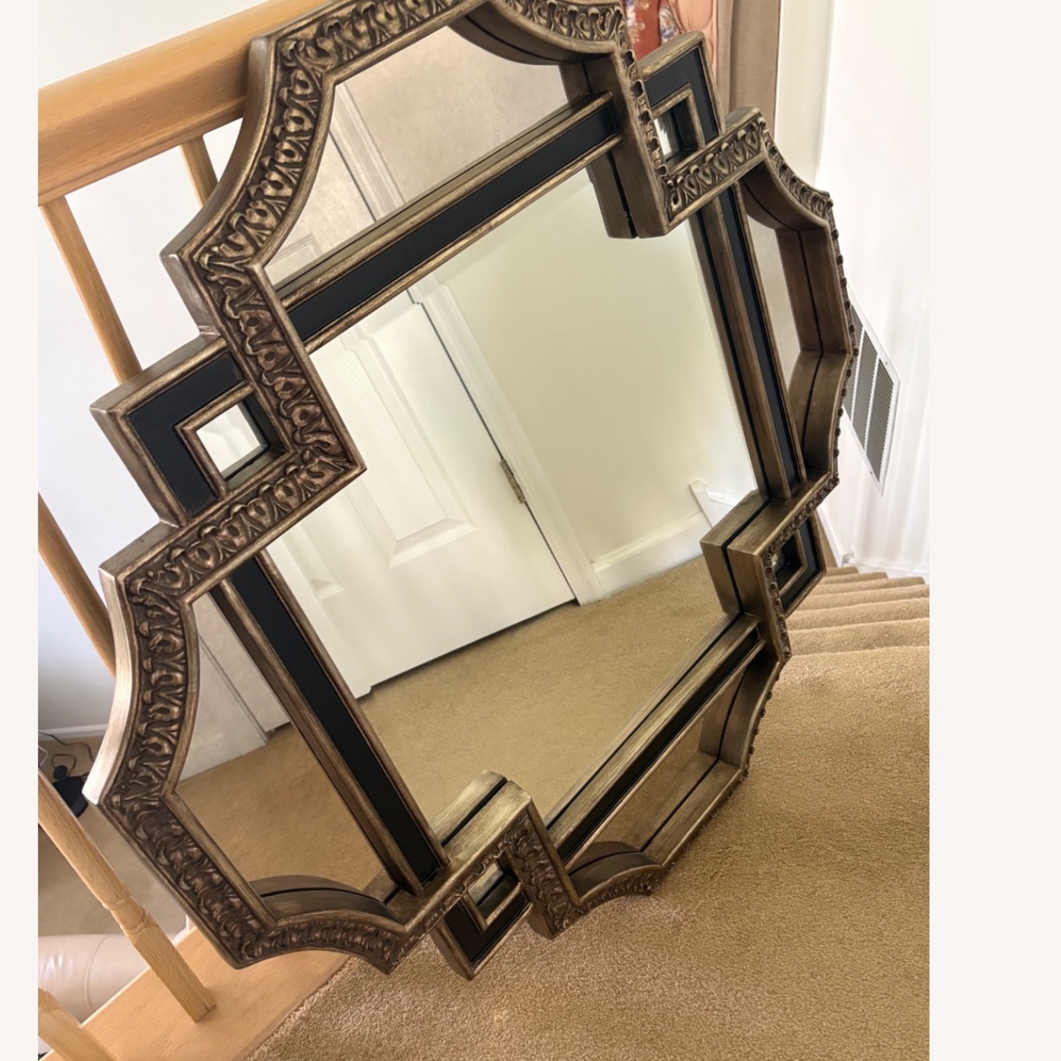 Raymour & Flanigan Black Wall Mirror - image-3