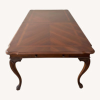American Drew Extendable Dining Table + 6 Chairs