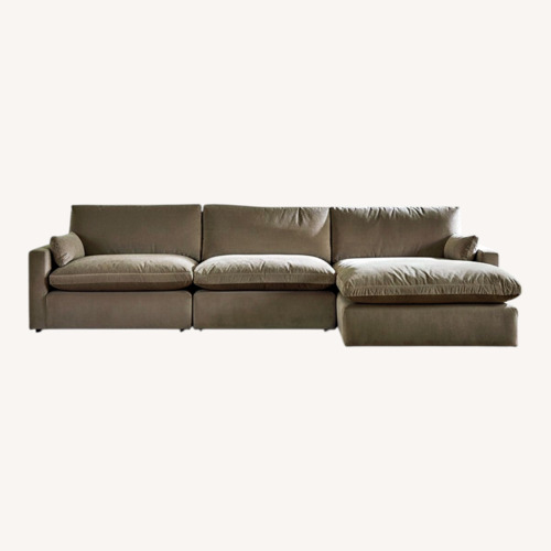 Used Ashley Sophie Modular Sectional Sofa w Chaise for sale on AptDeco