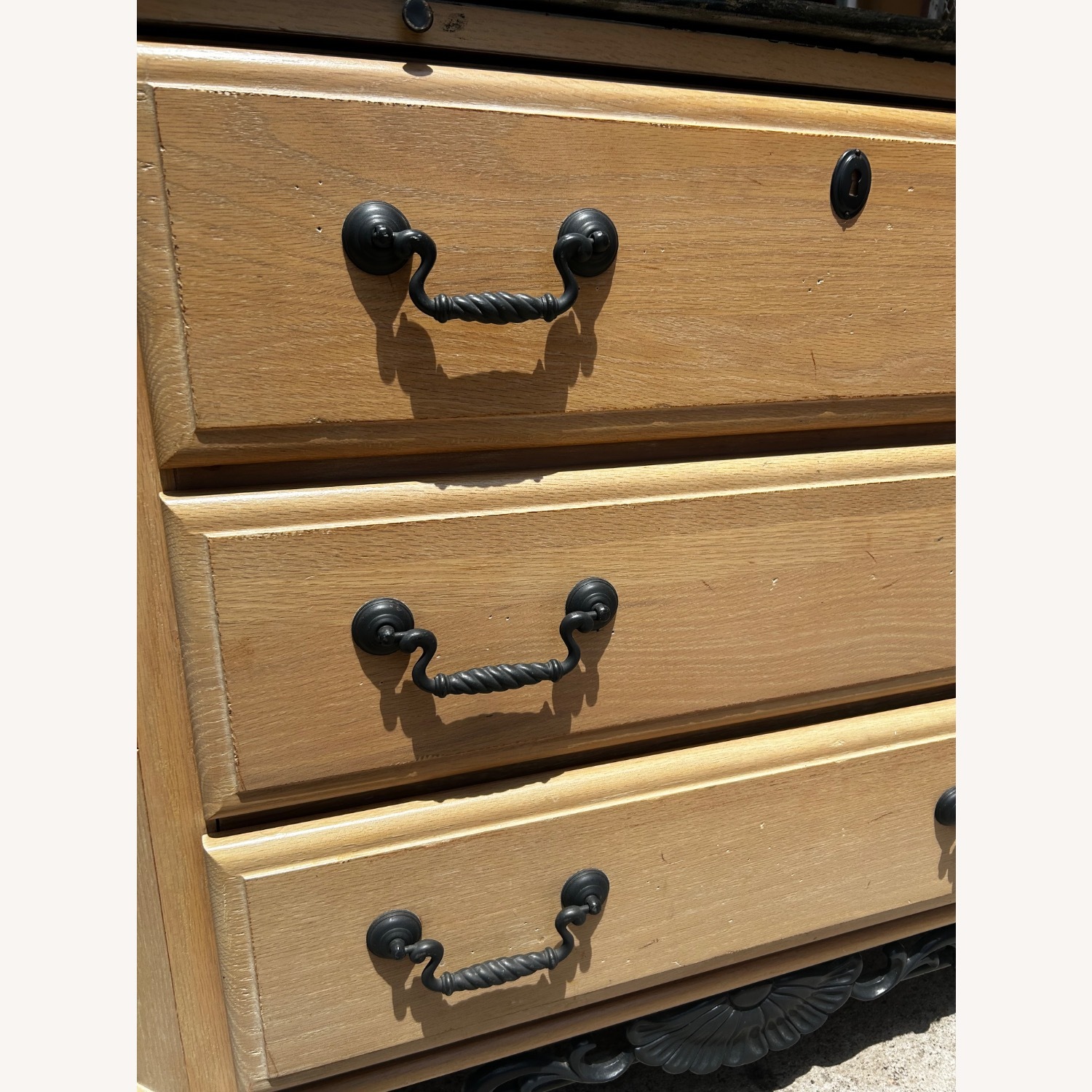 American Drew Natural Wood Dresser - image-3