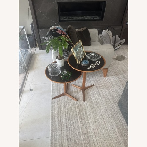 Used Round Side Tables Set of 2 for sale on AptDeco