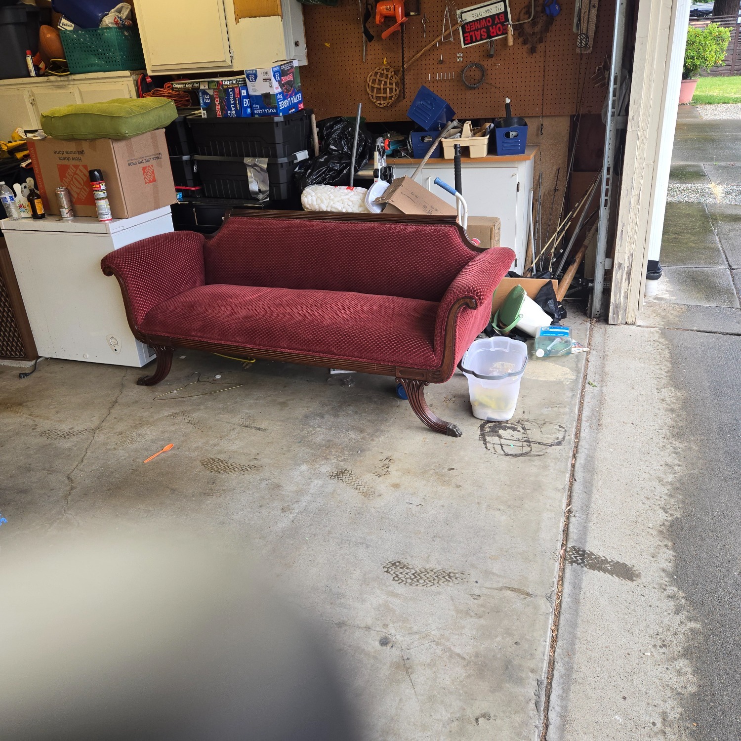 Vintage 3 Seater Sofa - image-2