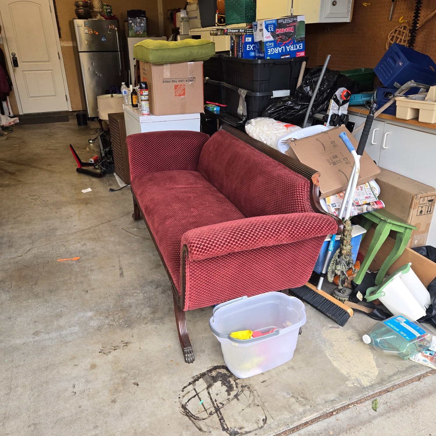 Vintage 3 Seater Sofa - image-3