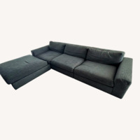 Poliform Dark Gray Fabric 3+ Piece Sectional