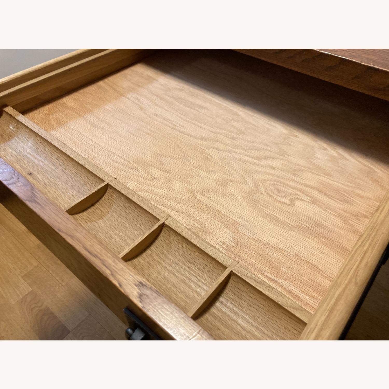 Stickley Brothers Furniture Dark Brown Wood Desk - image-5