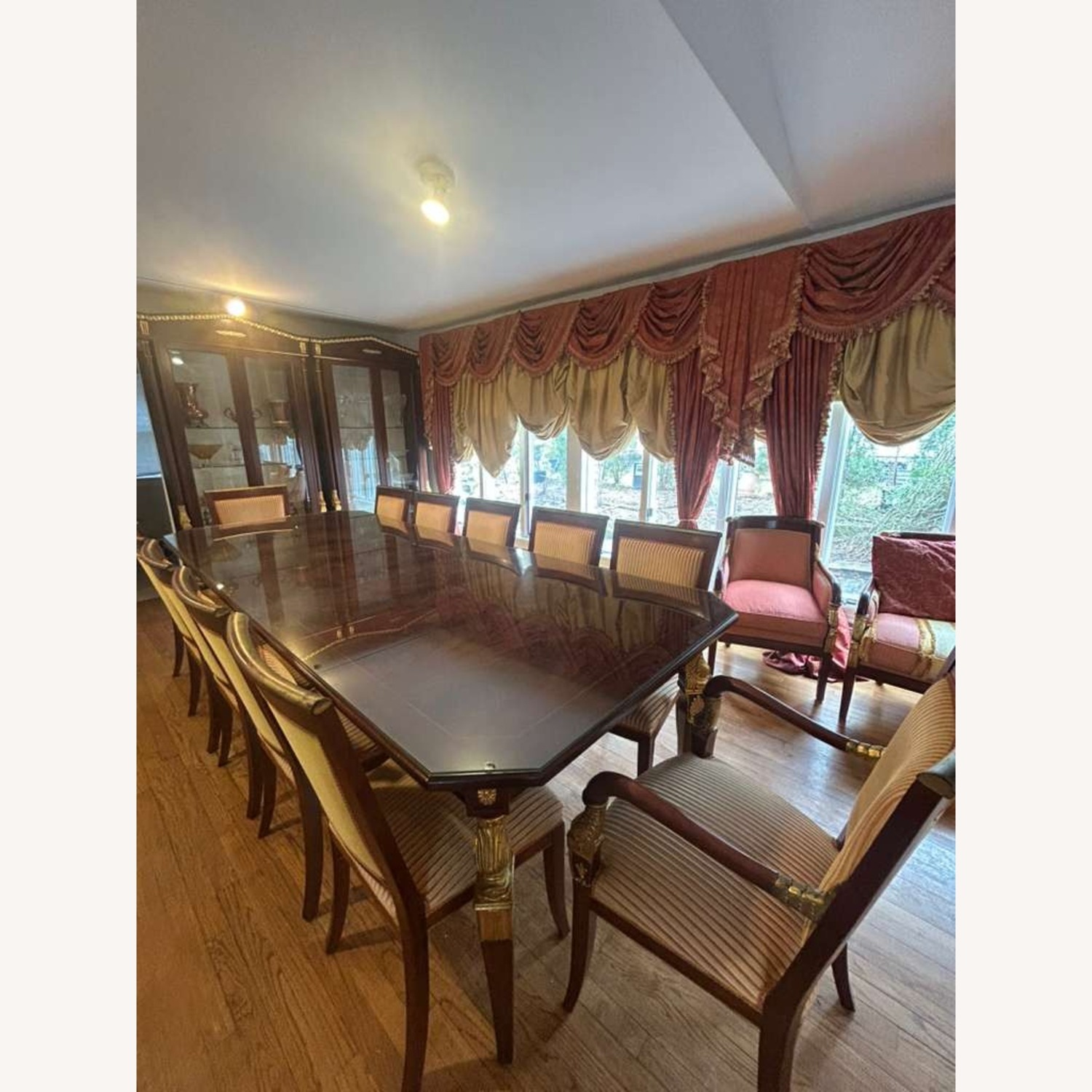  Italian Dining Table + 12 Chairs - image-3