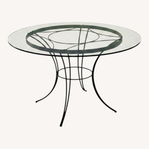 Used 1950s Deco Arturo Pani Style Iron and Brass Table for sale on AptDeco