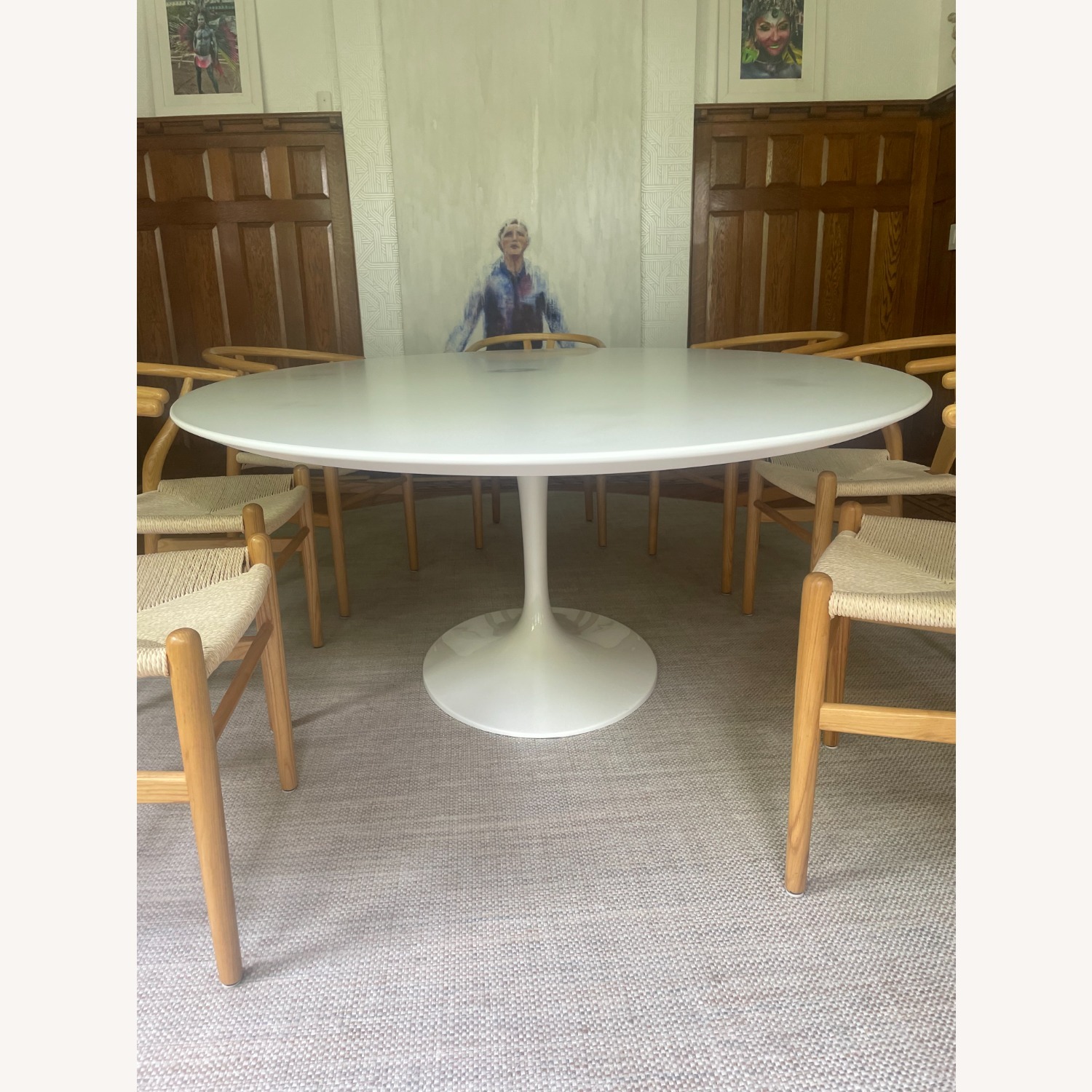 Tulip Table Oval 54 x 96 Inch - image-1