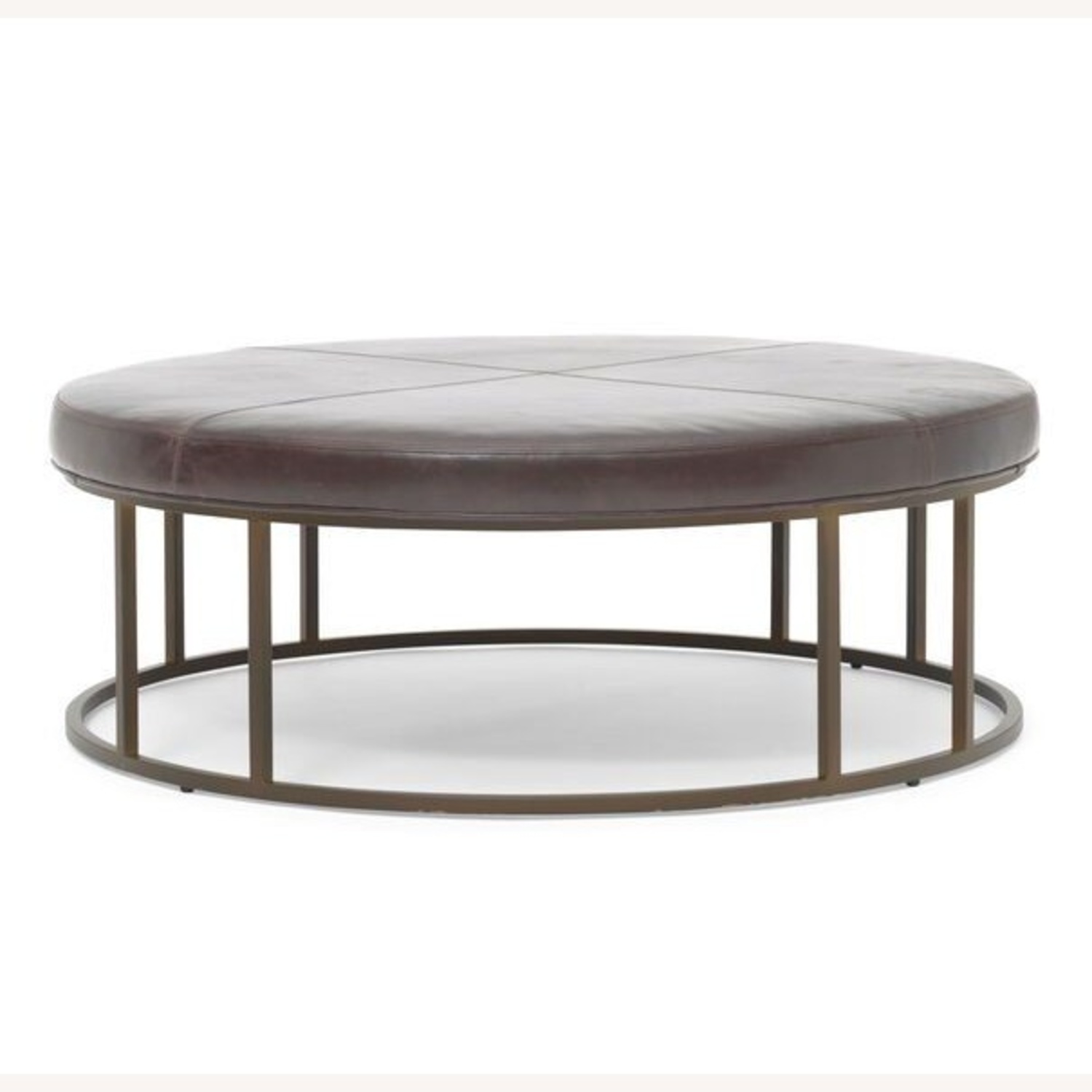 Mitchell Gold + Bob Williams Carmen Dark Brown Ottoman - image-4