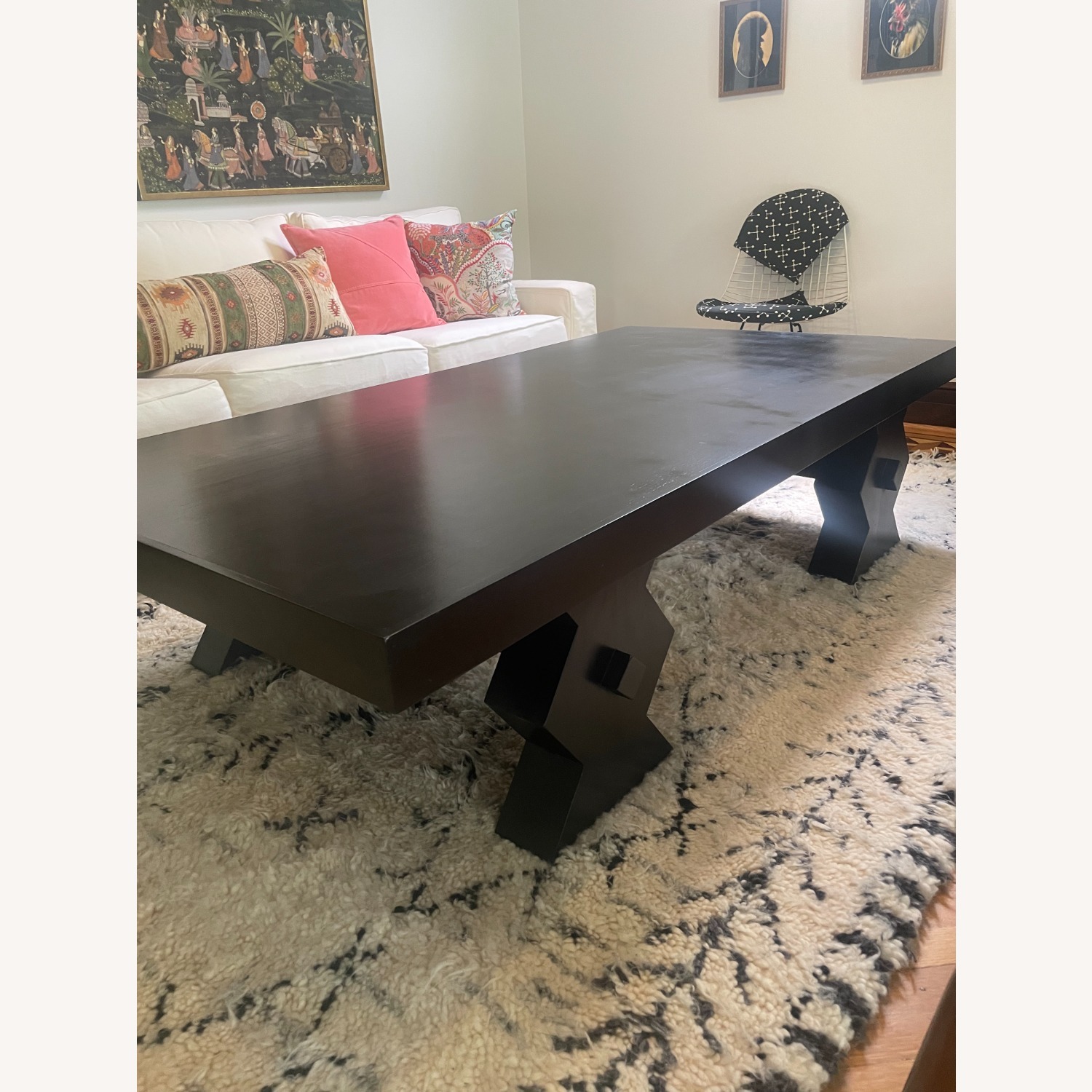 Lulu & Georgia Masaro Black Wood Coffee Table - image-2