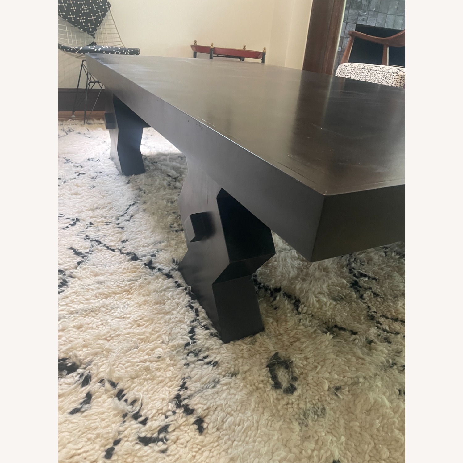Lulu & Georgia Masaro Black Wood Coffee Table - image-3