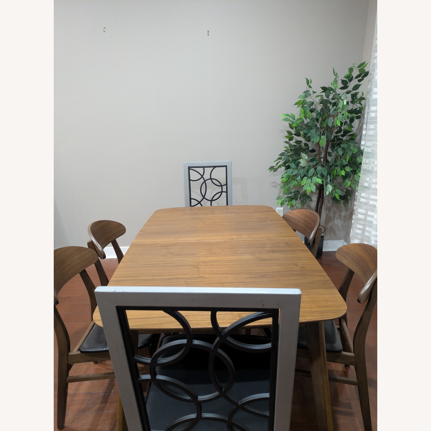 Coaster Fine Wood Dining Table w Leaf - image-2