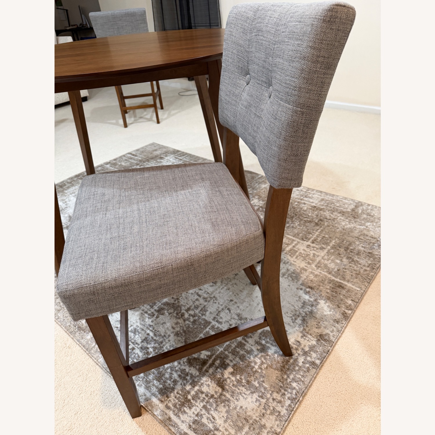 Bob's Discount Dark Brown Table with 4 Chairs  - image-3