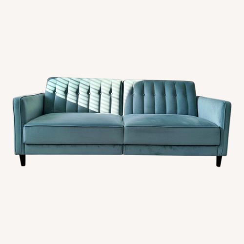 Used Target Green Velvet 3+ Seater Sofa for sale on AptDeco