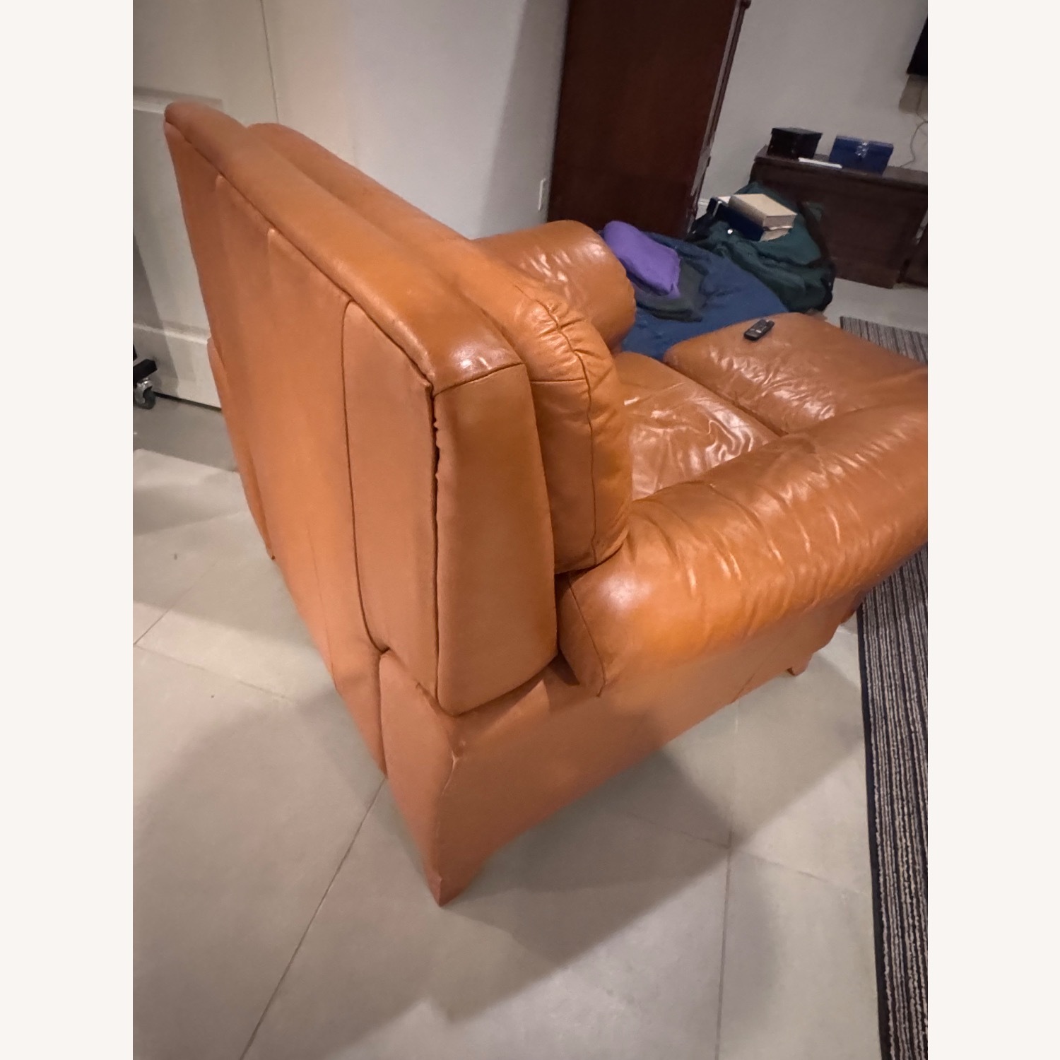 Dark Brown Armchair - image-2