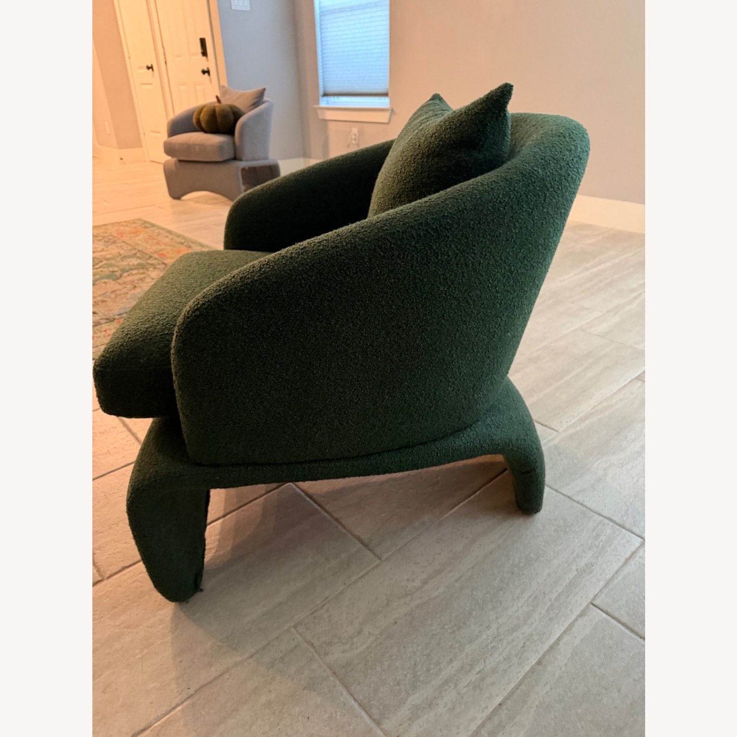 Green Accent Chair  - image-2
