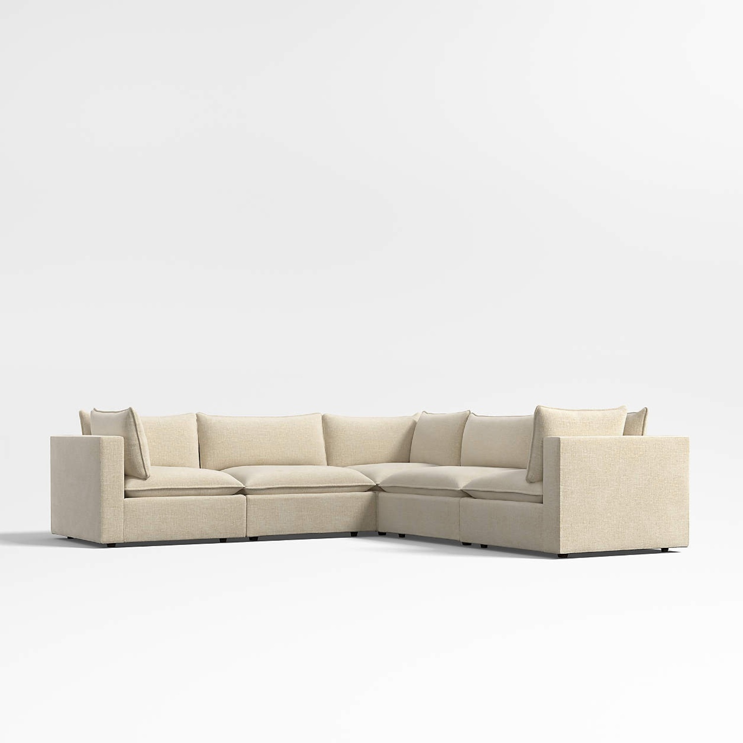 Crate & Barrel Lotus Sectional - image-7