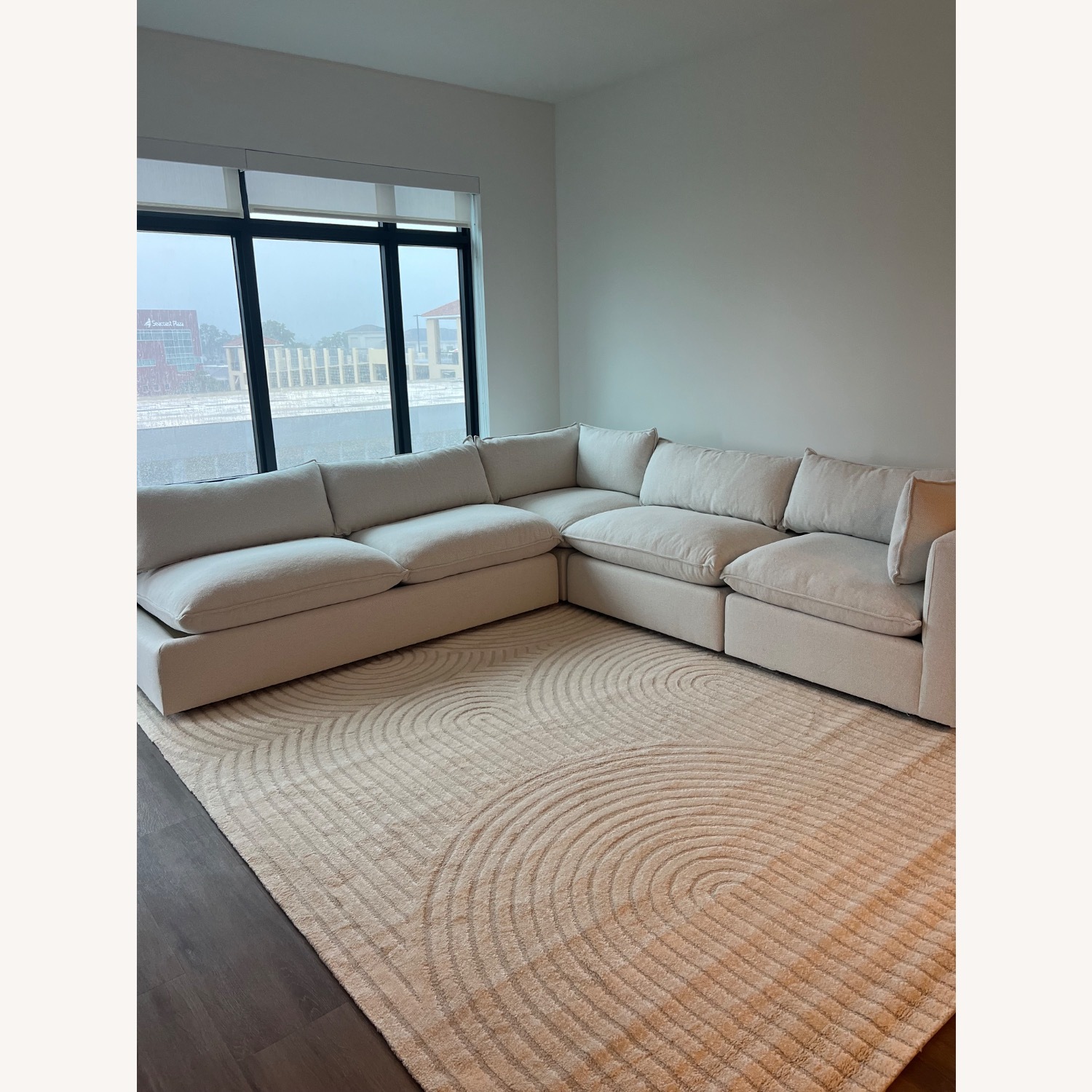 Crate & Barrel Lotus Sectional - image-1