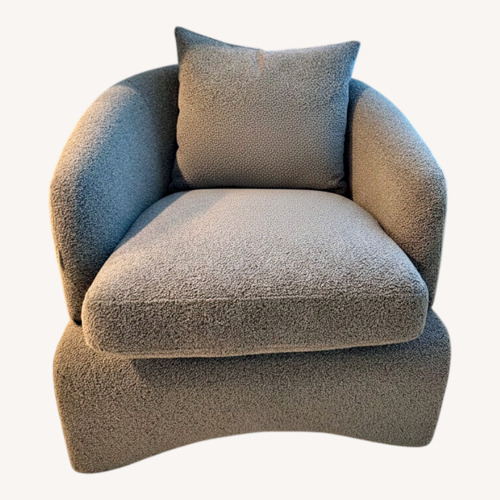 Used Amazon Light Gray Accent Chair for sale on AptDeco