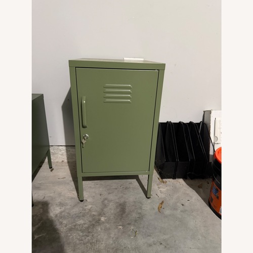 Used Locker Side Table for sale on AptDeco