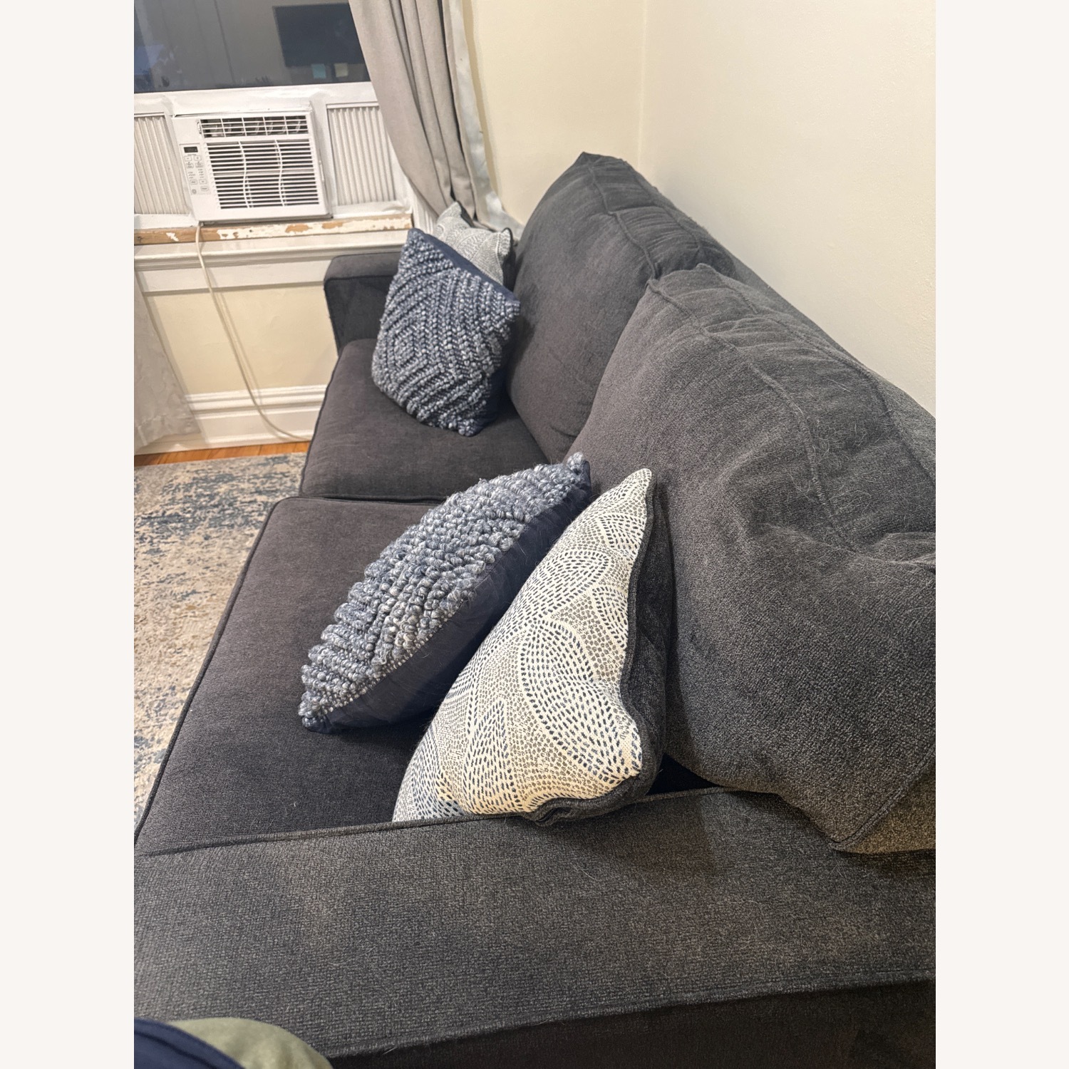 Ashley Furniture Altari Black Fabric Sleeper Sofa - image-3