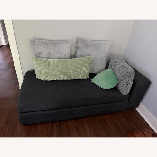 Used Amazon Dark Gray Chaise Lounge for sale on AptDeco