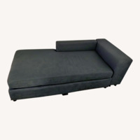 Amazon Dark Gray Chaise Lounge
