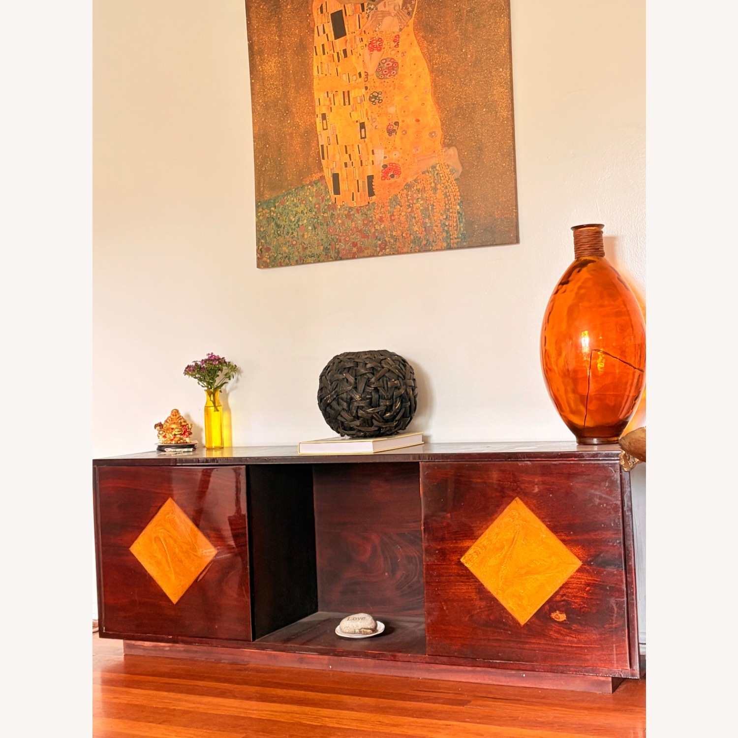 Buffet with 2 Door Walnut Wood  - image-7