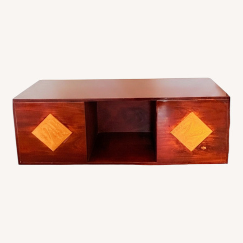 Used Buffet with 2 Door Walnut Wood  for sale on AptDeco
