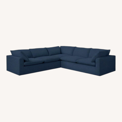 Used Serena & Lily Blue Haven Sectional for sale on AptDeco