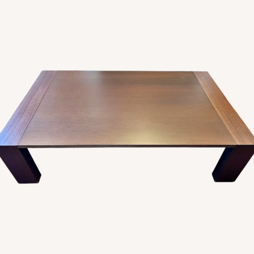 Used MDF Italia Dark Brown Coffee Table for sale on AptDeco
