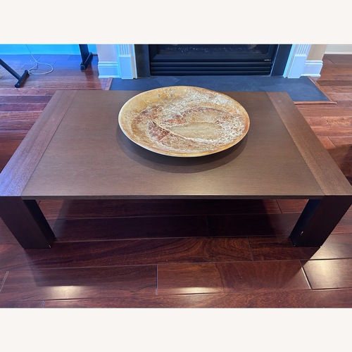 Used MDF Italia Dark Brown Coffee Table for sale on AptDeco