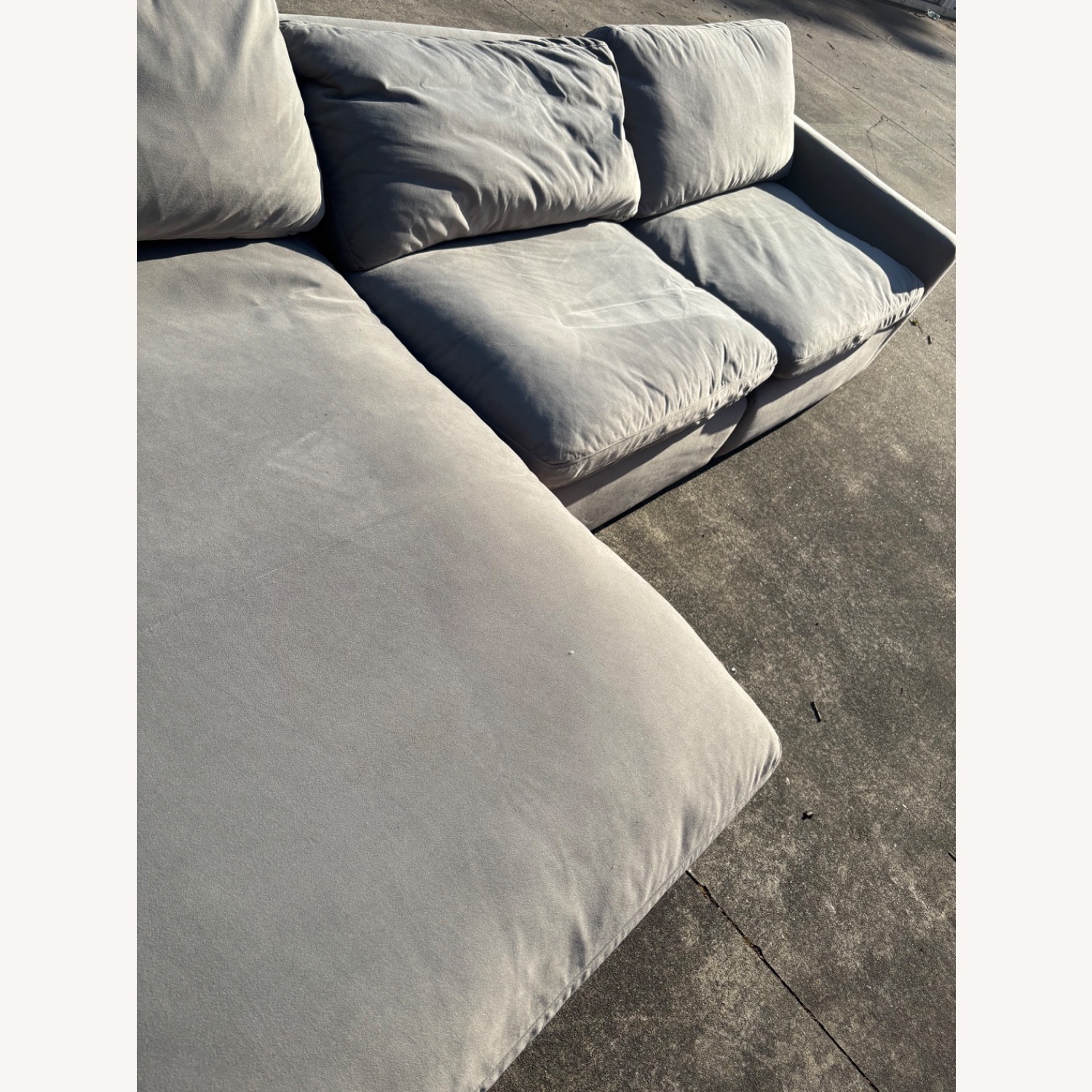 Ashley Furniture Light Gray 3+ Piece Sectional - image-3