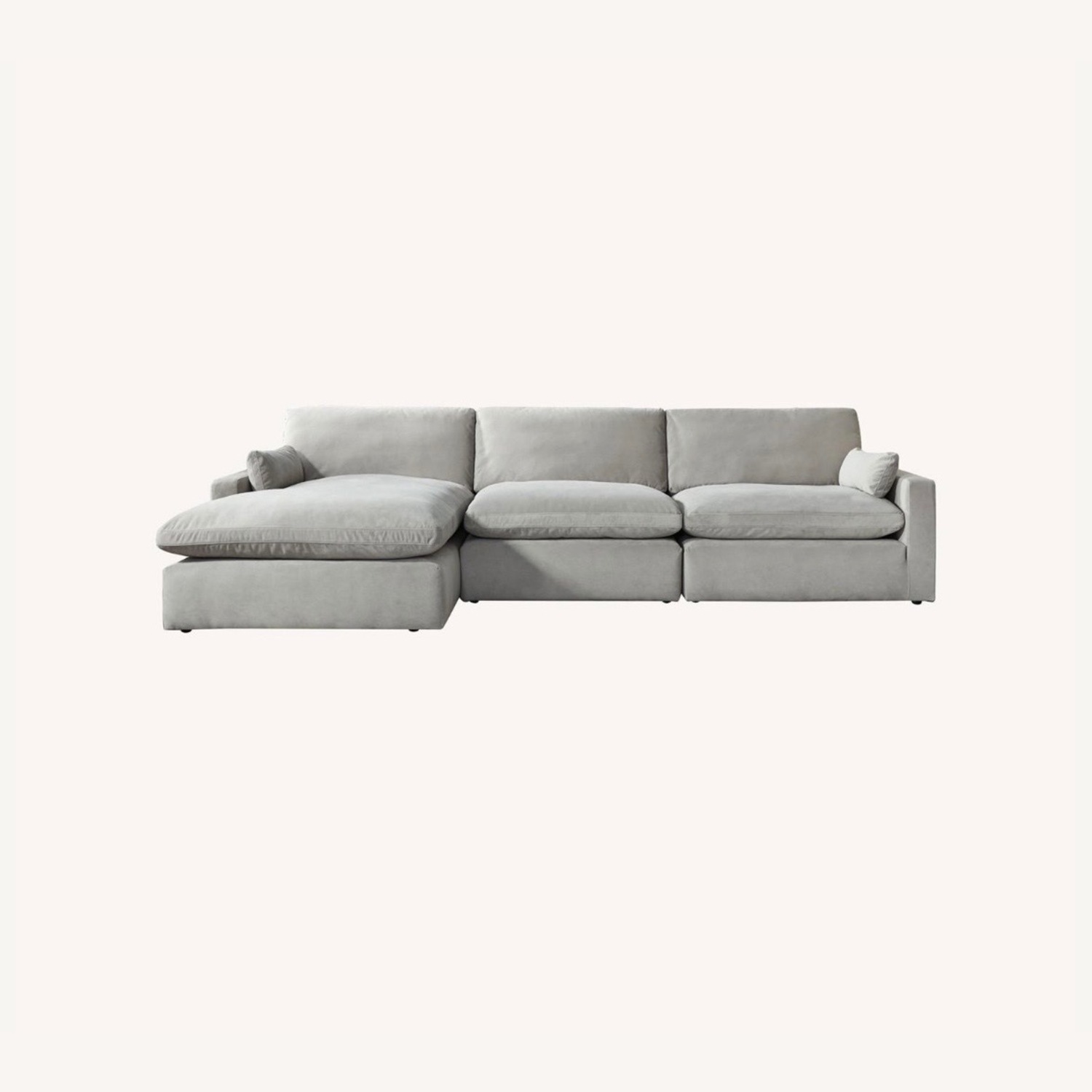 Ashley Furniture Light Gray 3+ Piece Sectional - image-1