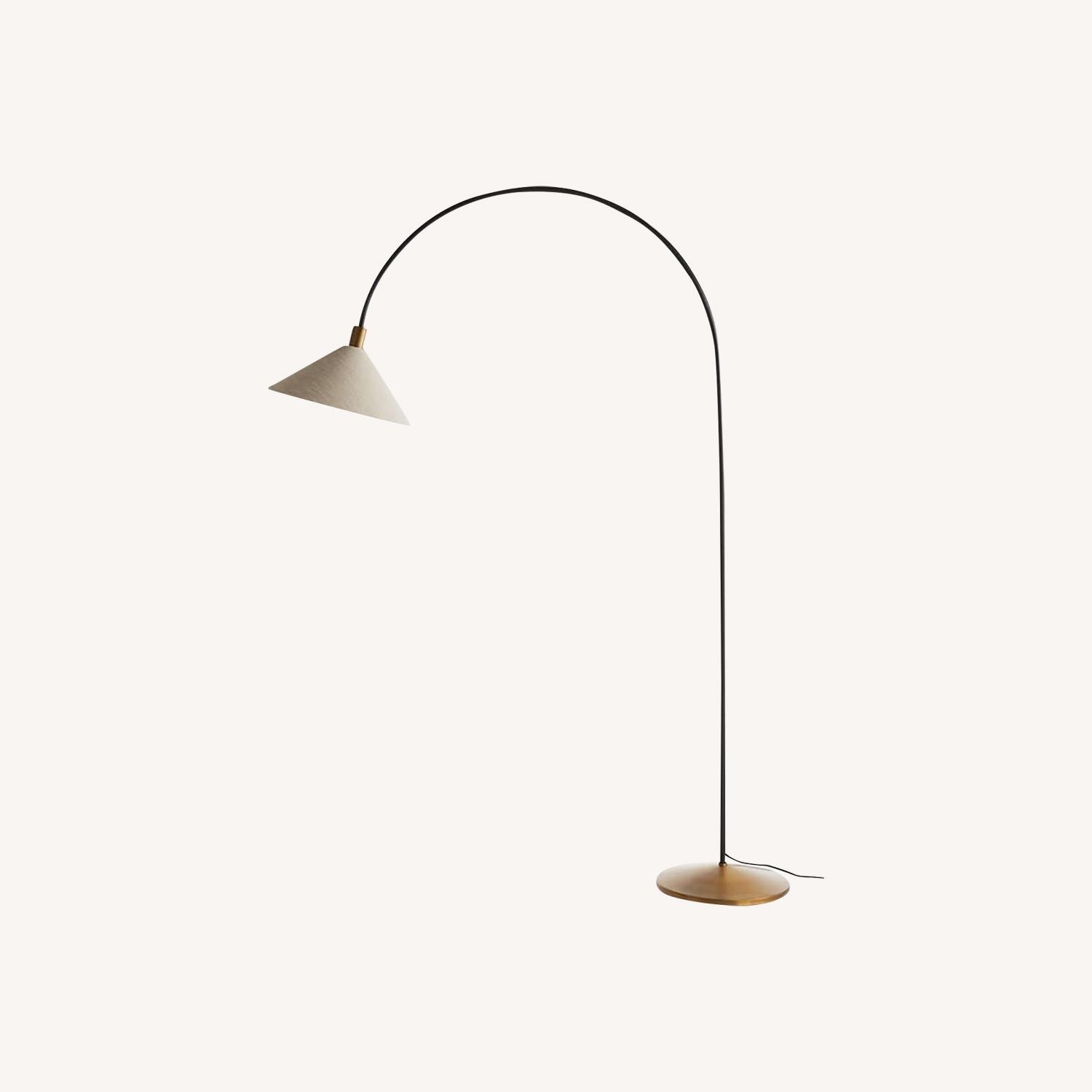 Crate & Barrel Sumner Arc Floor Lamp - image-1