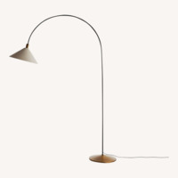 Crate & Barrel Sumner Arc Floor Lamp