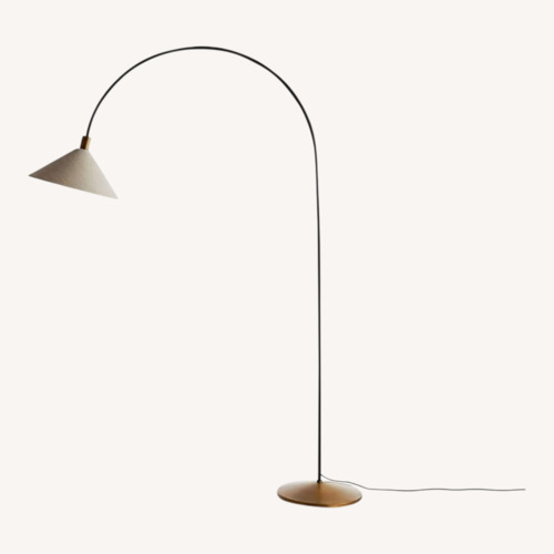 Used Crate & Barrel Sumner Arc Floor Lamp for sale on AptDeco