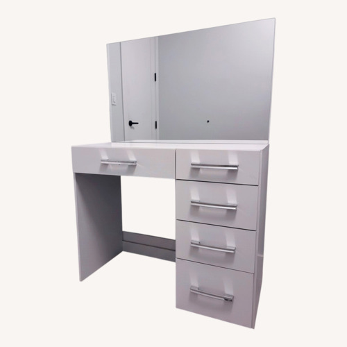 Used Vanity & Stool Set for sale on AptDeco
