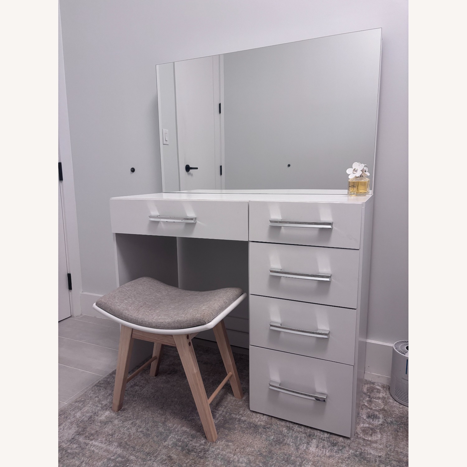 Vanity & Stool Set - image-1
