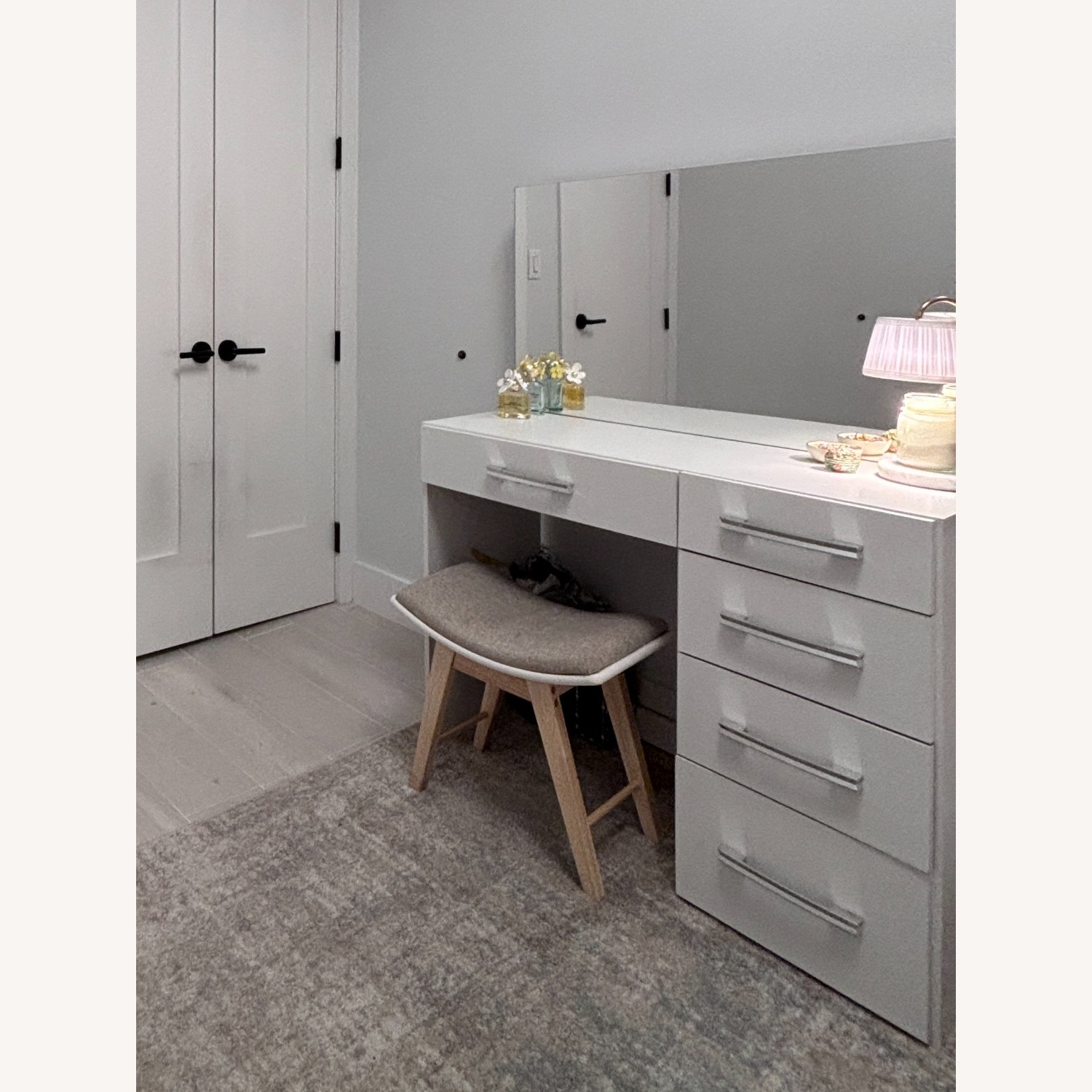 Vanity & Stool Set - image-2