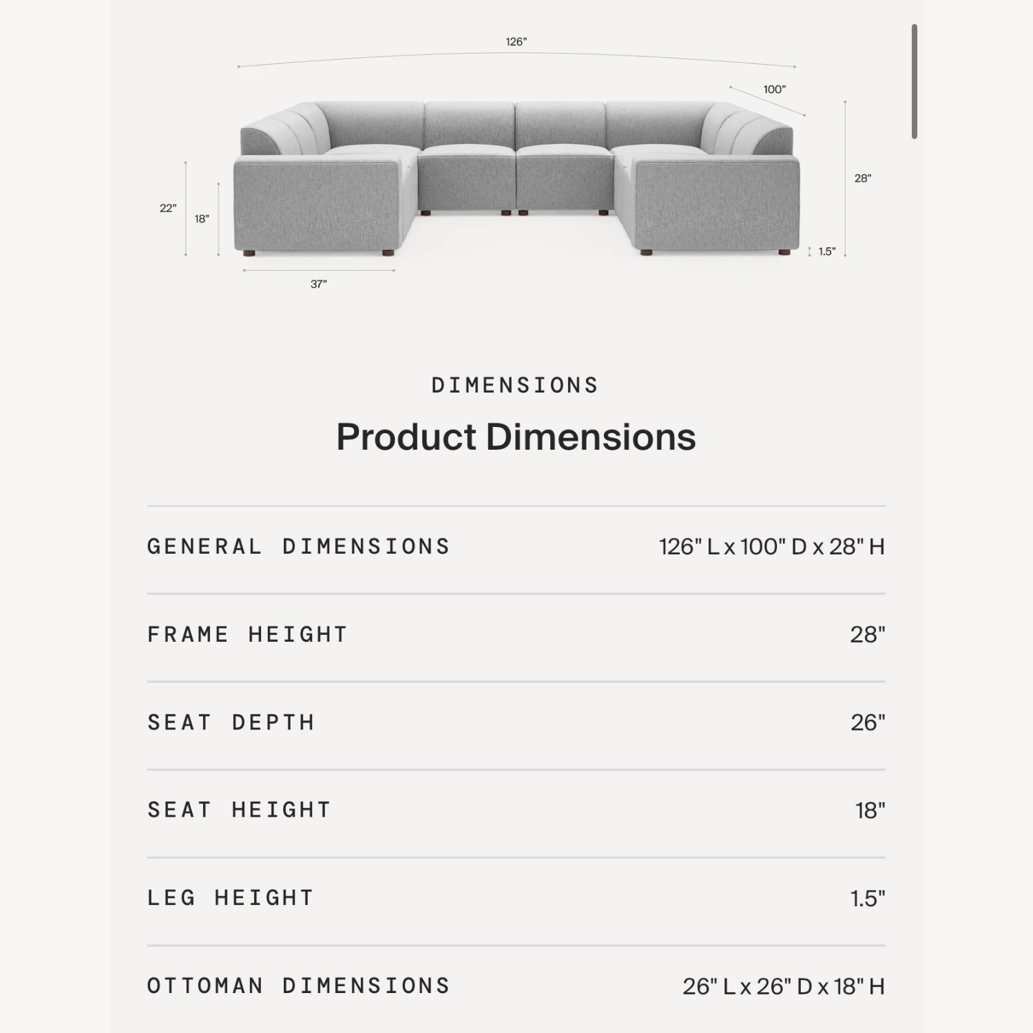 Burrow Light Brown Leather 9 Piece Sectional - image-10