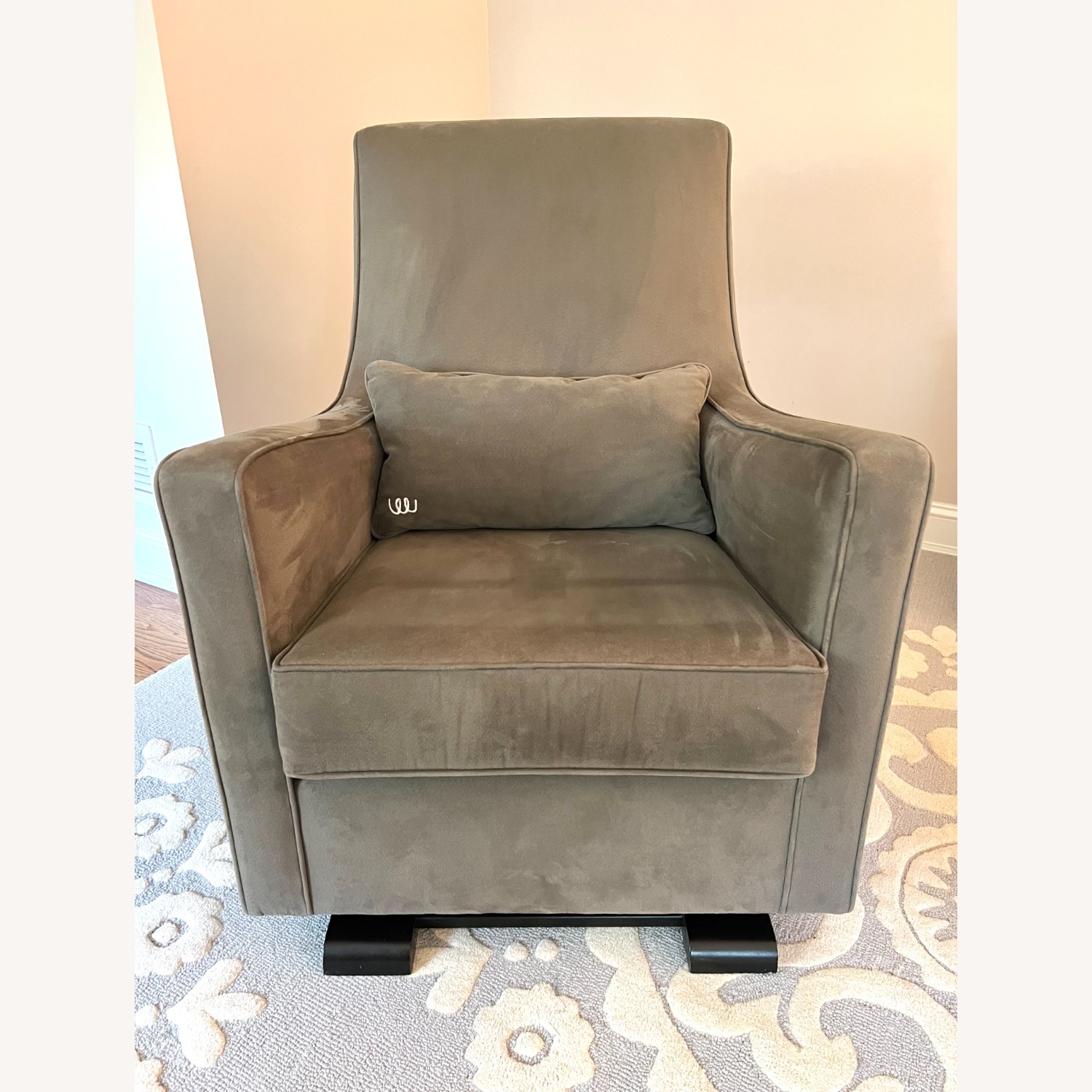 Monte Design Microsuede Nursing Chair & Ottoman - image-3