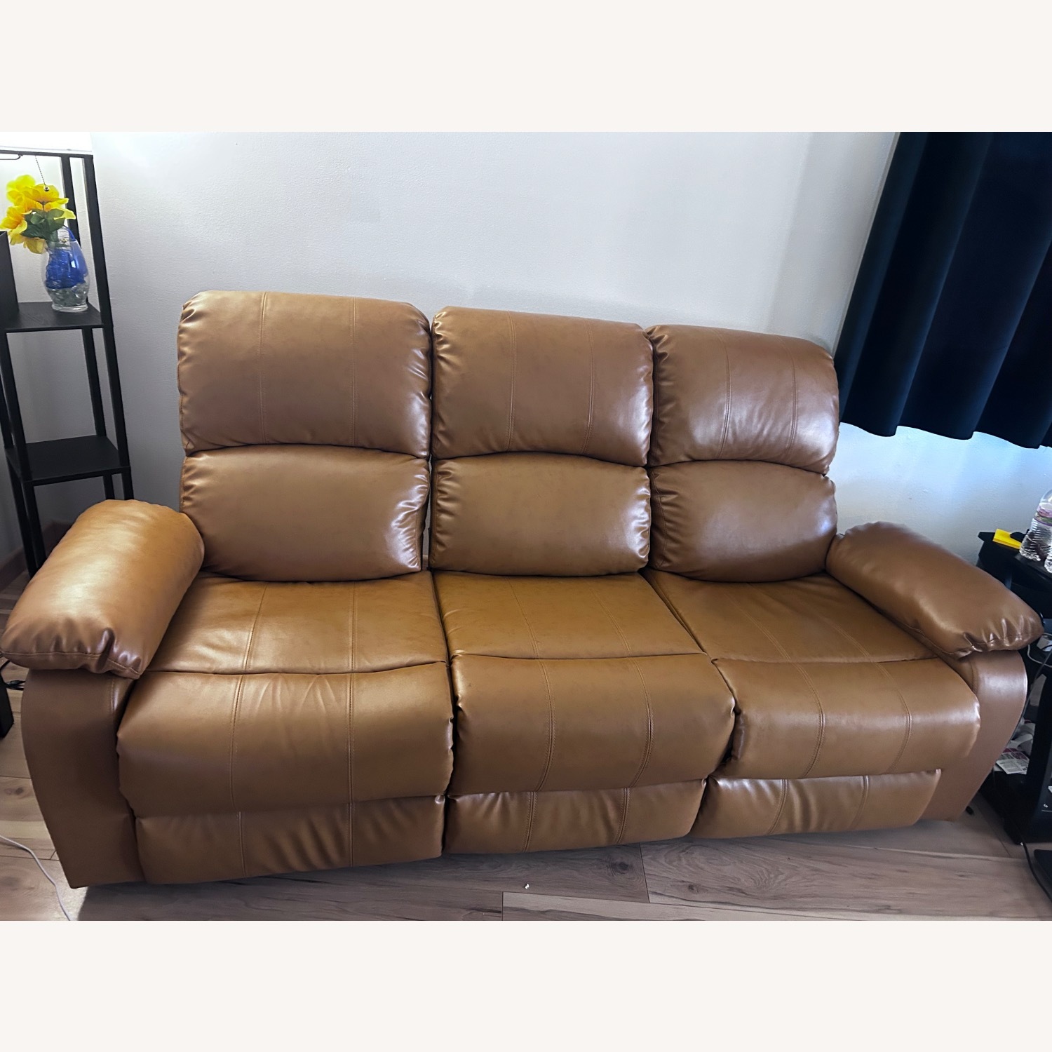 Leather Loveseat - image-3